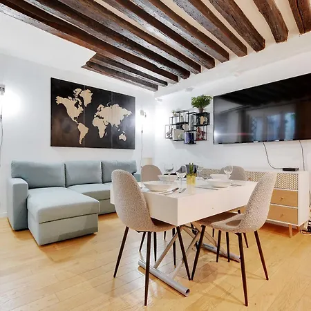 Apartment Amazing 1br For 4p - Chatelet *