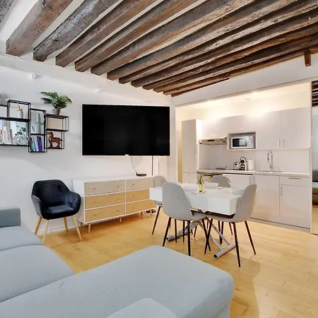 Apartment Amazing 1br For 4p - Chatelet